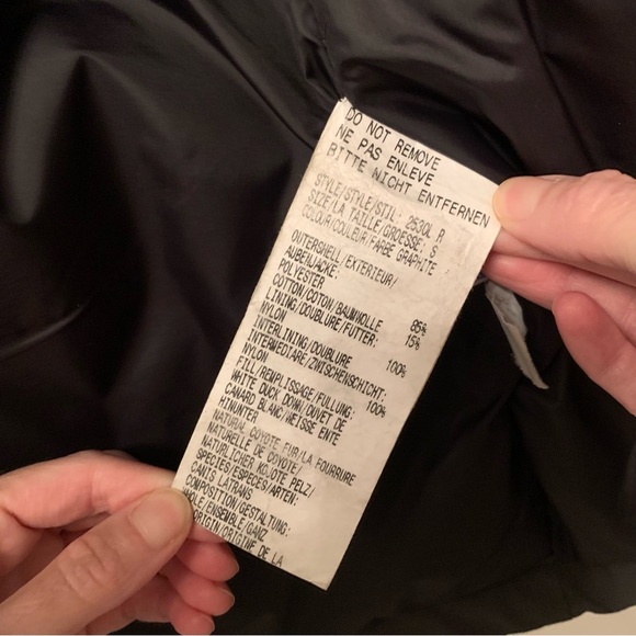 Canada Goose Black Down Montebello Parka - Picture 6 of 7